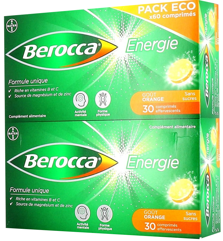BEROCCA ENERGIE aide à lutter en cas de fatigue passagère